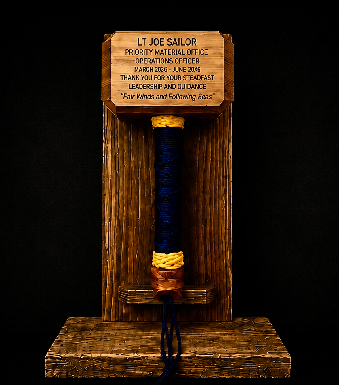 Custom Engraved Military Thor Hammer