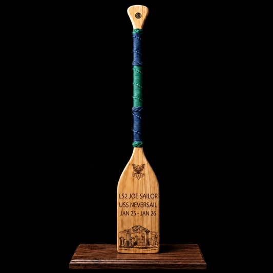 Personalized City Skyline Military Paddle